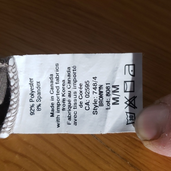 Kismet sleeveless top. Taupe. Size M. - Picture 6 of 6